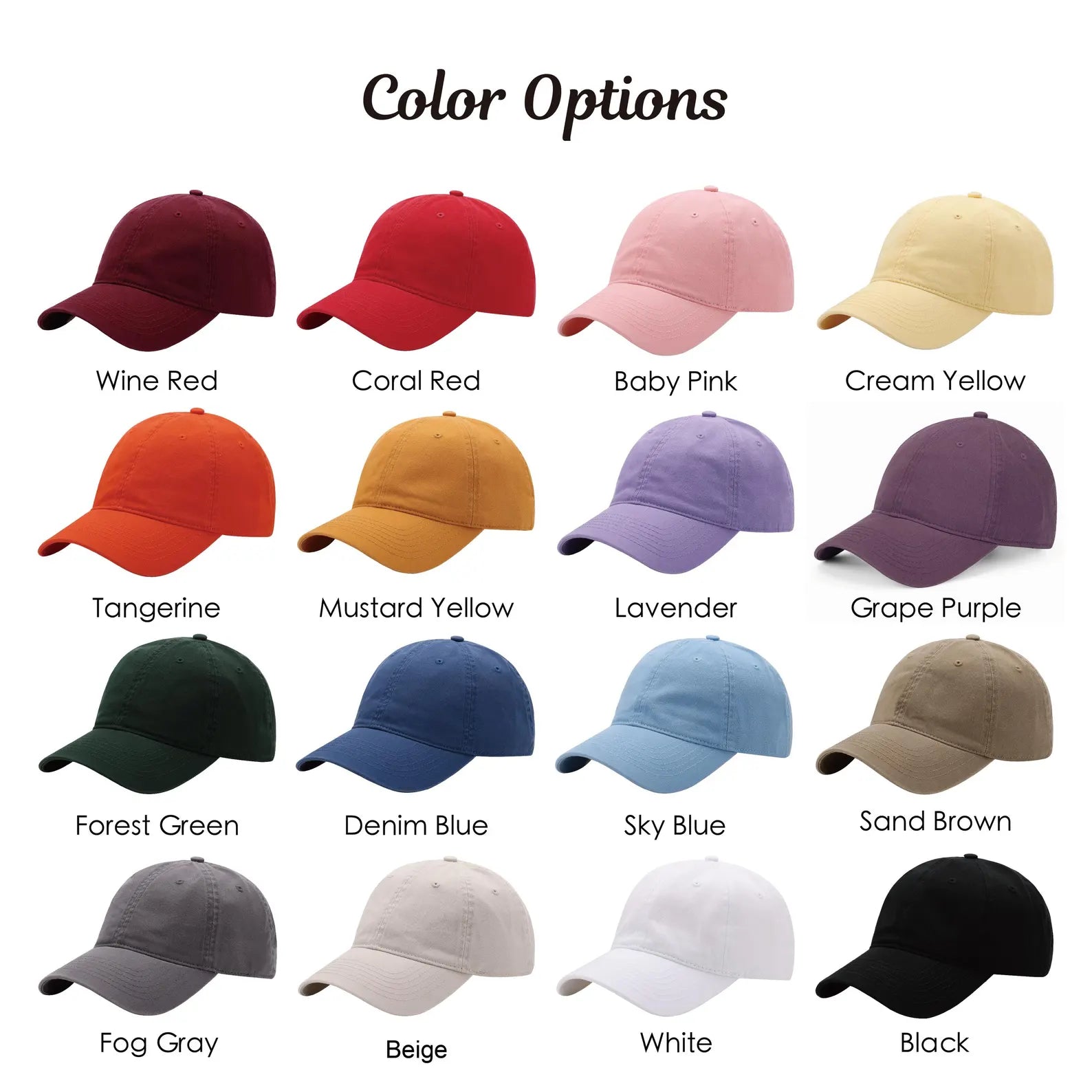 Custom Embroidered Cap – Design Your Own Hat
