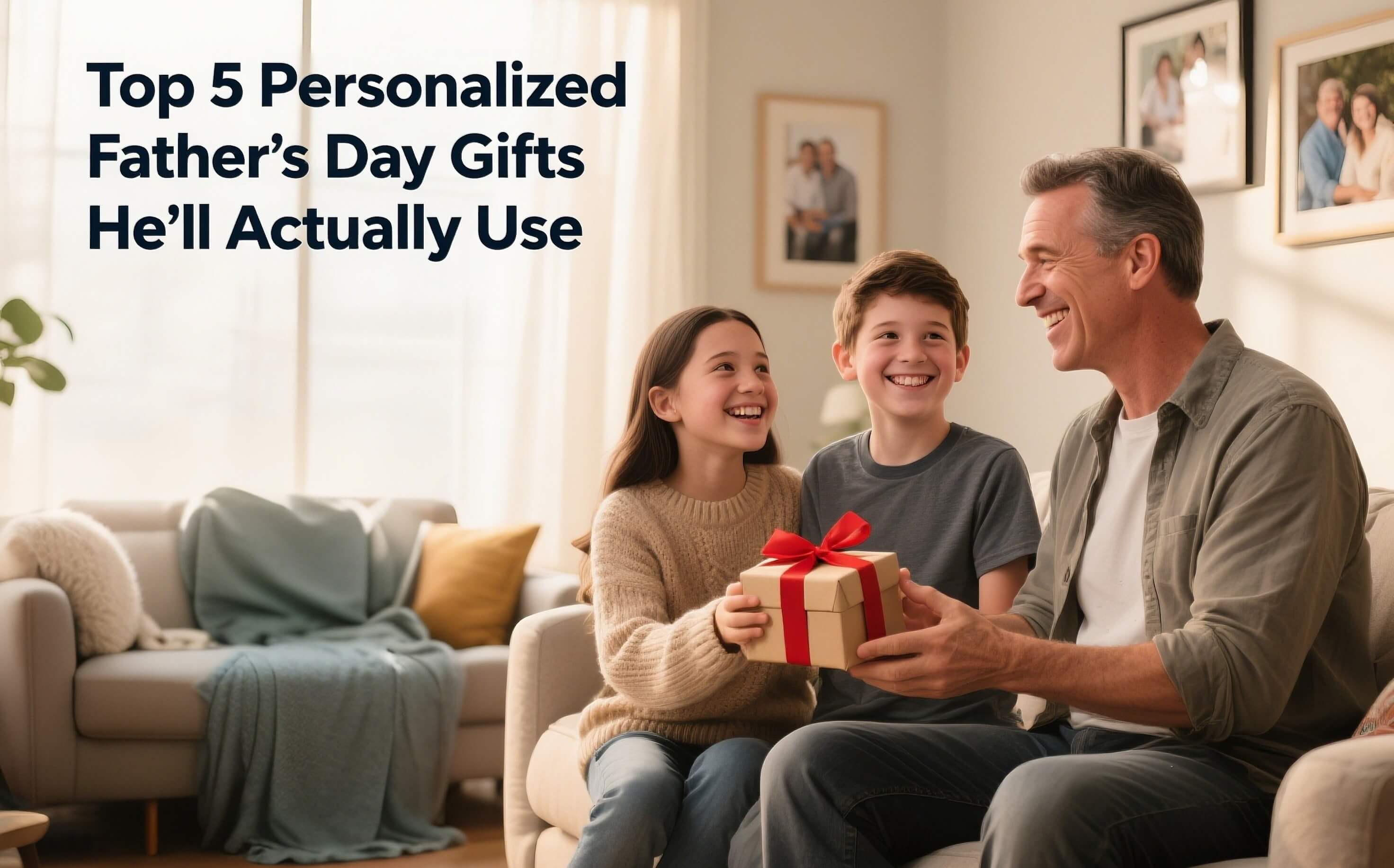 Top 5 Personalized Father's Day Gifts He'll Actually Use