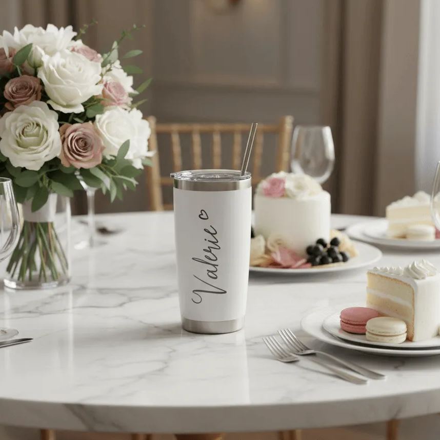 Custom Name Tumbler- Bridesmaid & Birthday Gift, Family Vacation Gift