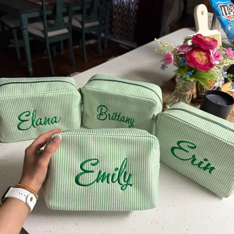 Best Personalized Travel Gifts --makeup bag