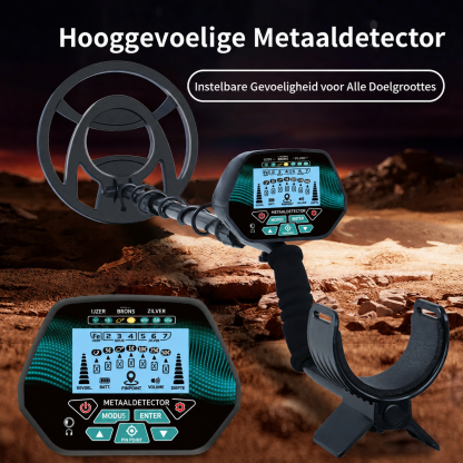 De GT3028 ondergrondse metaaldetector kan multifunctionele detecties uitvoeren op verschillende soorten terrein.