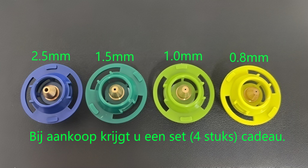 Hogedruk draadloze verfspuitpistool met 2 batterijen.