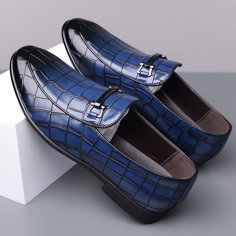 Men's Fashion Calfskin Leather Shoes