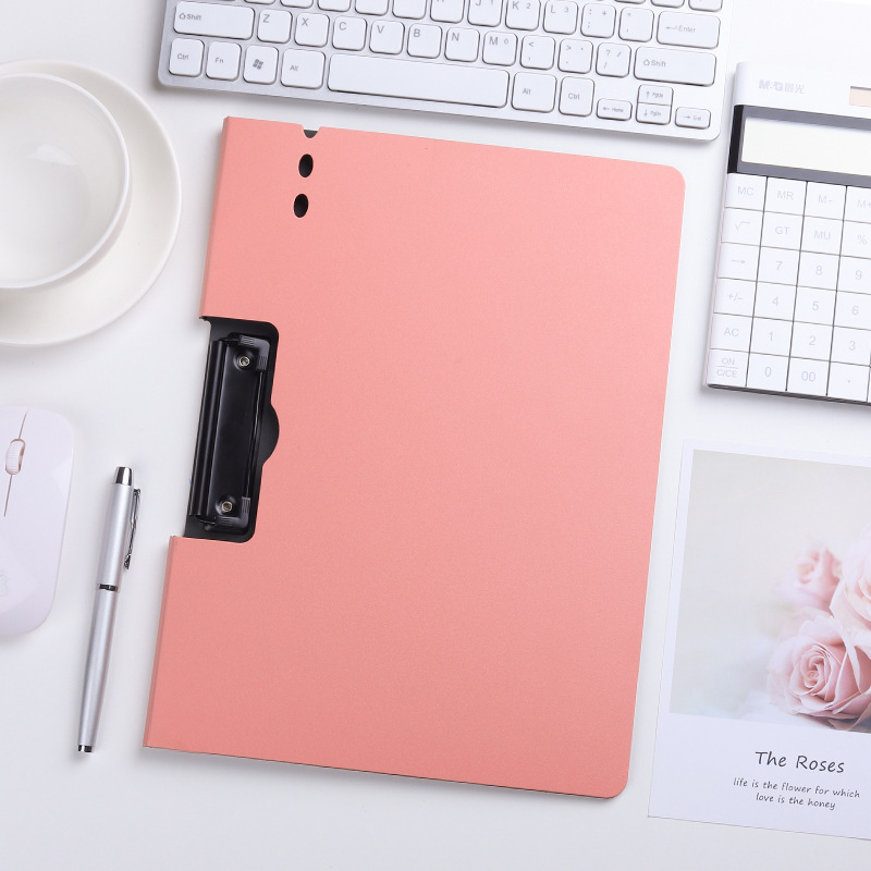 10PCS Folder board, horizontal and vertical data report archives dual clip multifunctional book clip