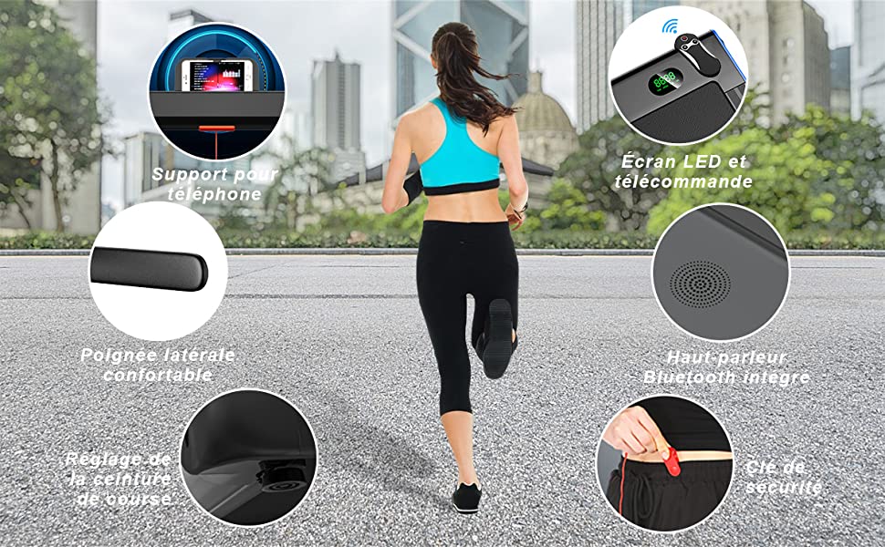 Tapis-de-course-pliable
