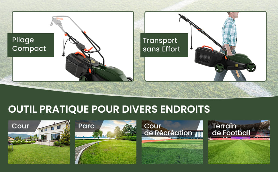 tondeuse à gazon filaire