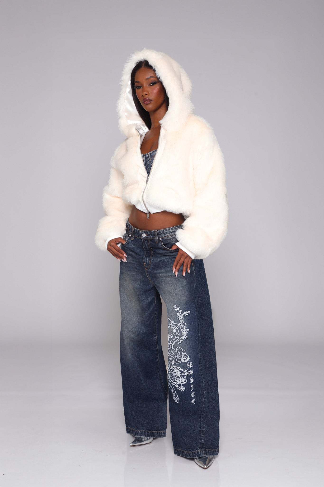 EMPIRE JEAN / INDIGO FLEUR