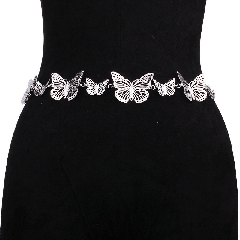 Chain Simple Geometric Multi-layer Belt Chain