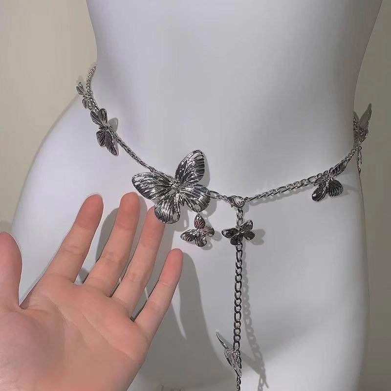 Chain Simple Geometric Multi-layer Belt Chain