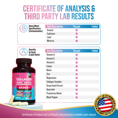 Zoyava™ Cosmic Collagen Beauty Complex - 64,000MCG