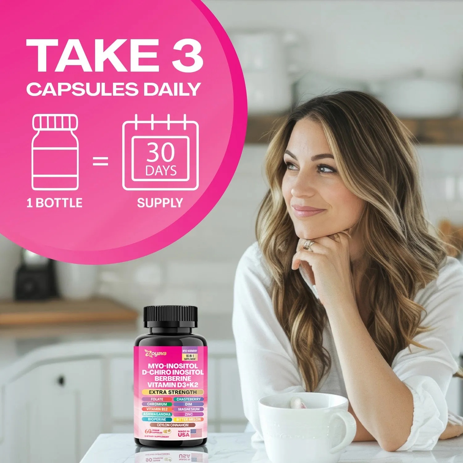 Zoyava™ Myo-Harmony 16-in-1 Balance & Vitality Blend