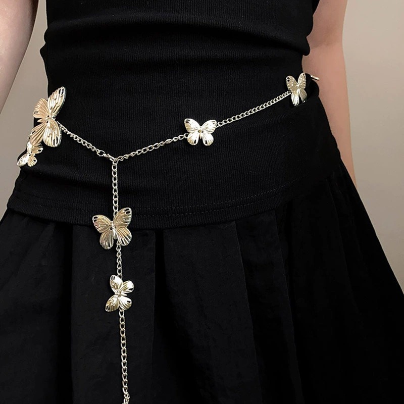 Chain Simple Geometric Multi-layer Belt Chain