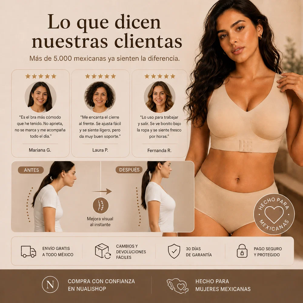 Bra Bella Postura™: comfort and support to help you feel more aligned throughout the day.