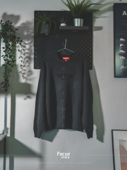  FW24 Week17 Flocked Logo Sweater 