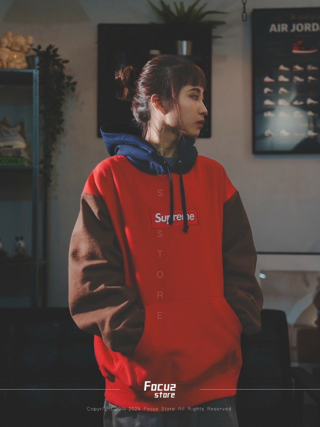  FW24 Week17 Box Logo Hooded Sweatshirt 