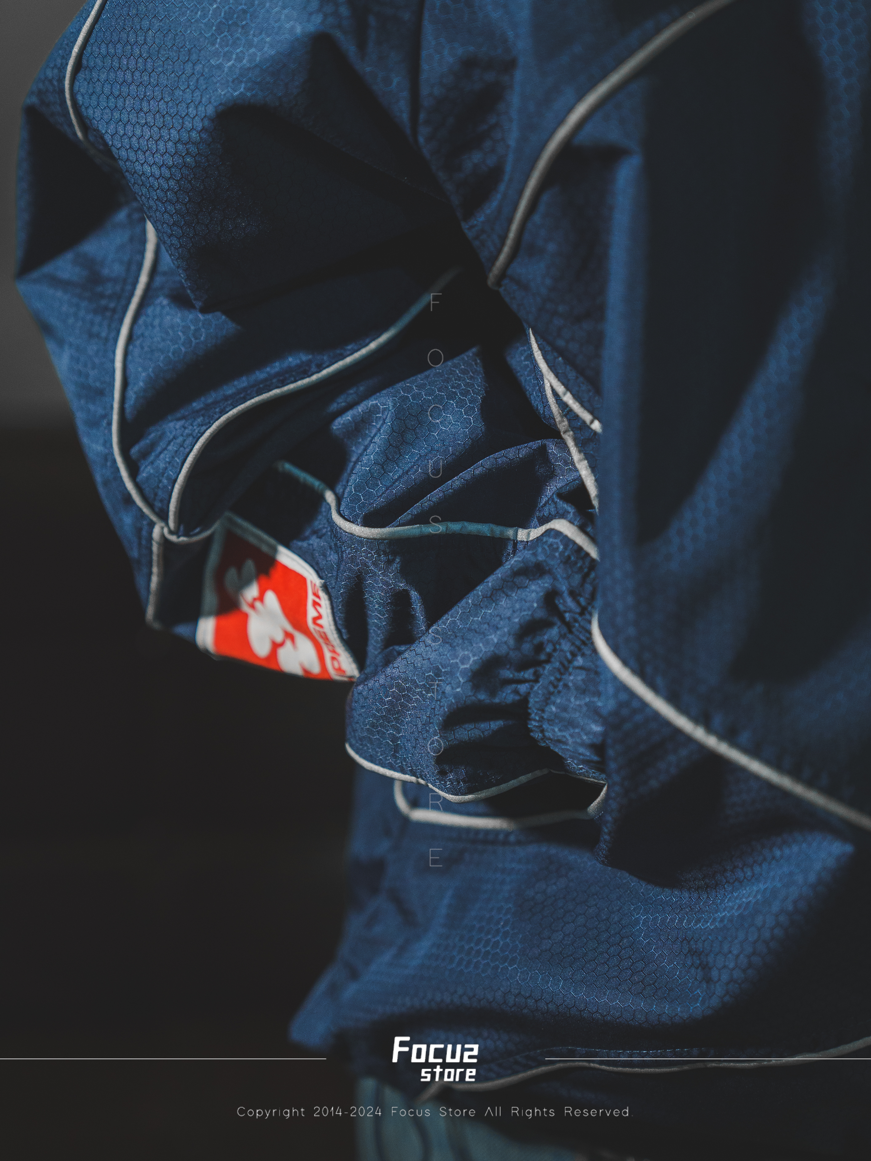  FW24 Week11 Reflective Piping Pullover Jacket 