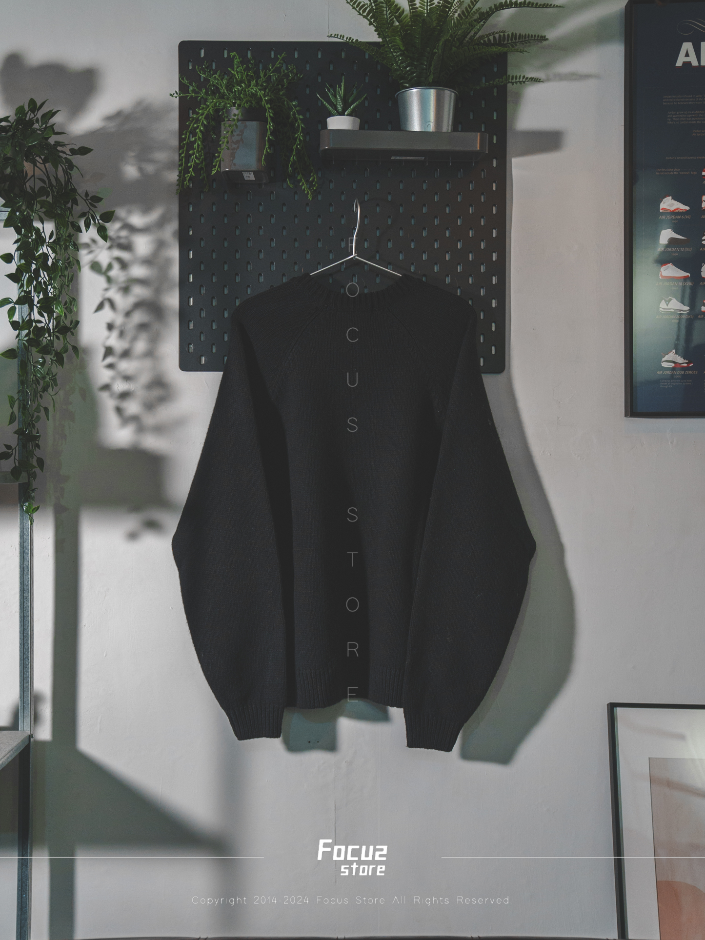  FW24 Week17 Flocked Logo Sweater 