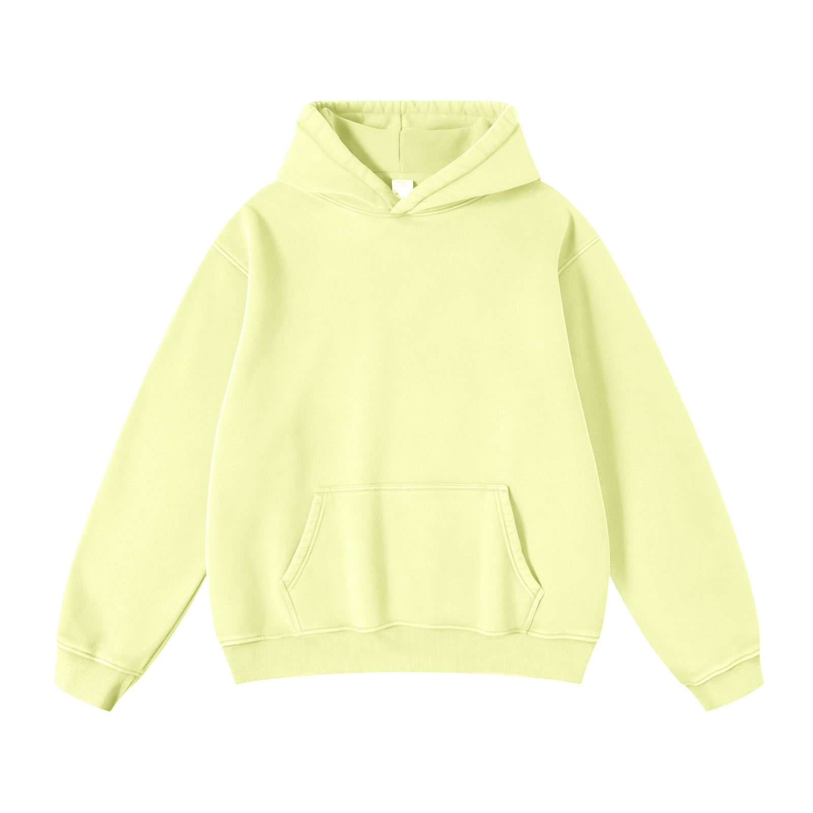 Unisex Oversized Acid Wash Hoodie Pullover