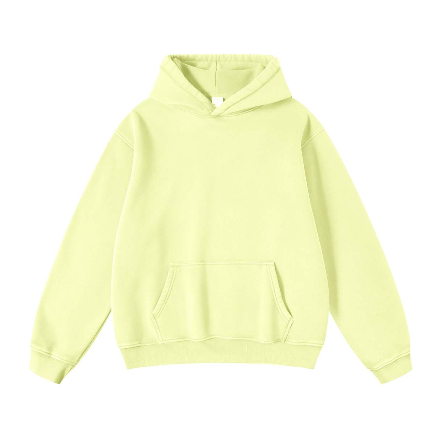 Unisex Oversized Acid Wash Hoodie Pullover