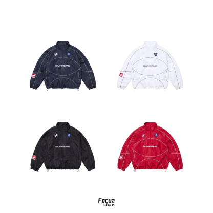  FW24 Week11 Reflective Piping Pullover Jacket 