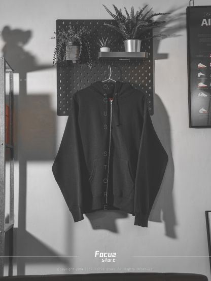  Thrasher x FW24 Week6 Zip Up Hooded Sweatshirt 