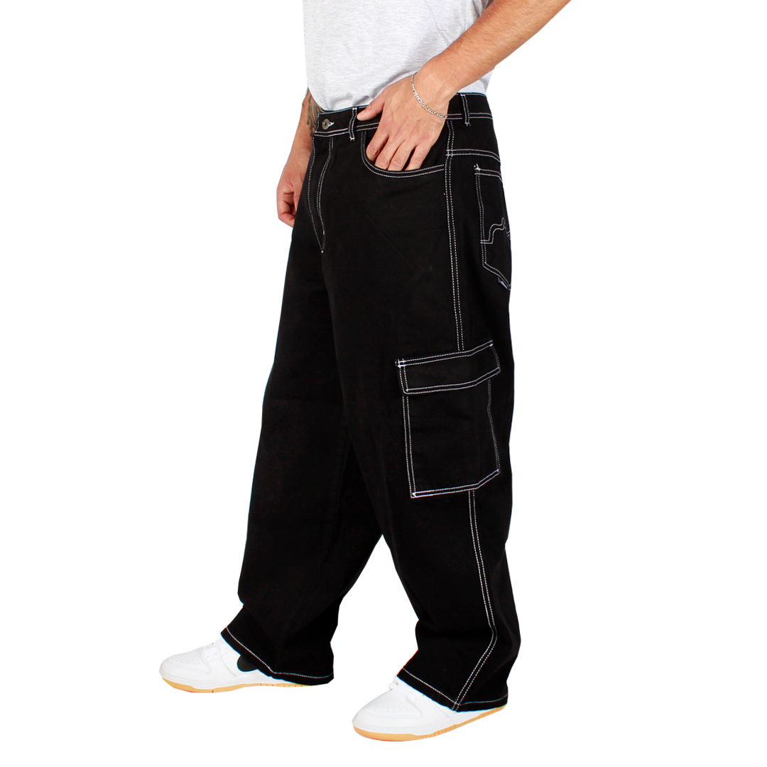 Casual straight-leg jeans