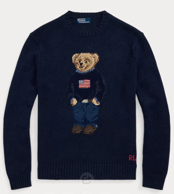 Polo Bear Cotton-Linen Sweater