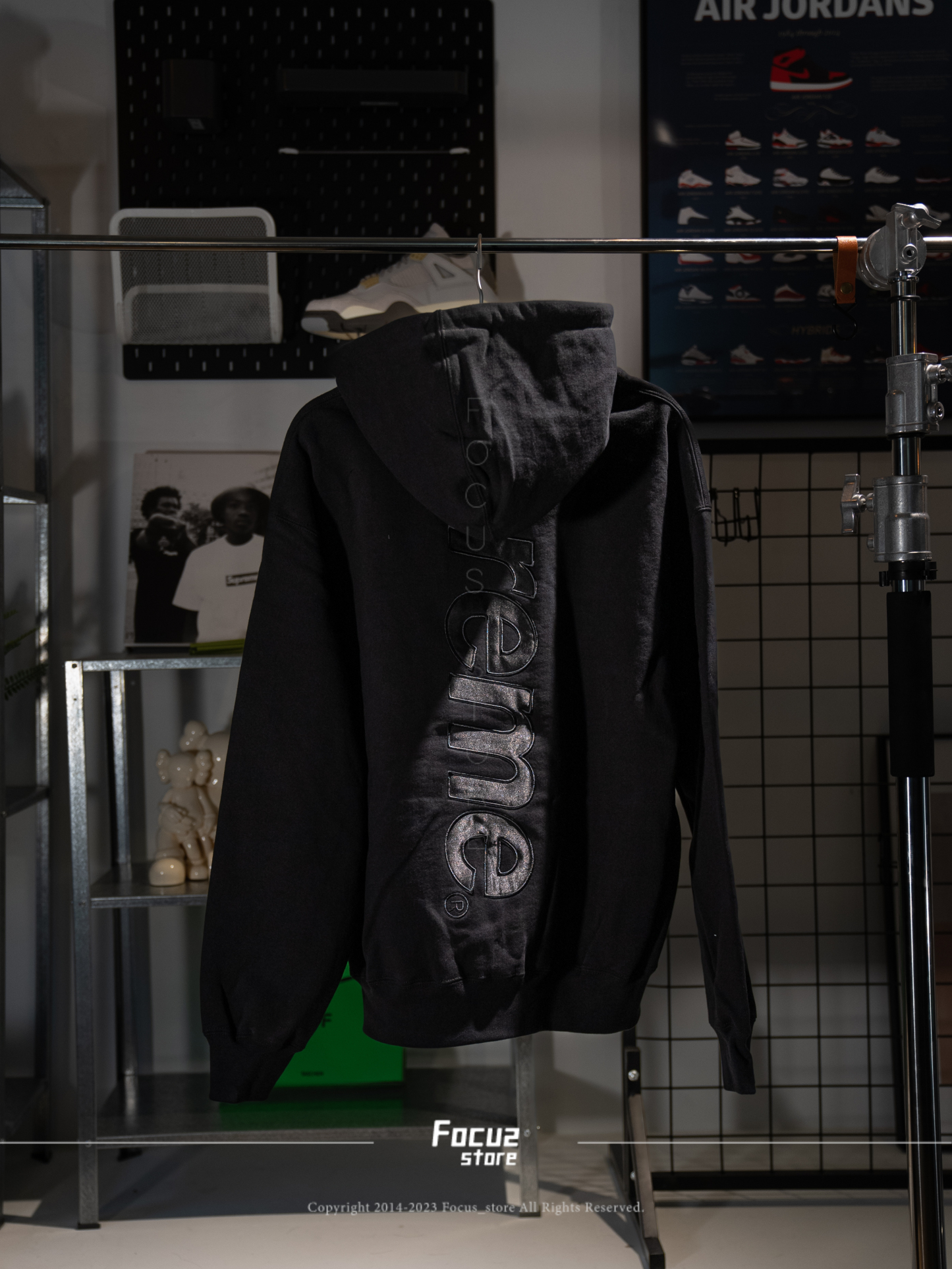  FW23 Week8 Satin Hooded Sweatshirt