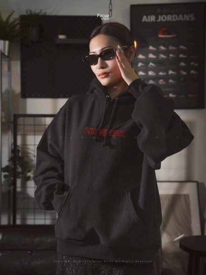  Swarovski x Motion Logo Hooded Sweatshirt 
