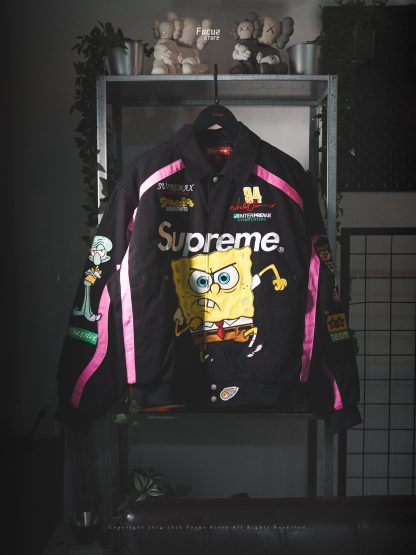  Spongebob Squarepants x SS25 Week11 Jeff Hamilton Racing Jacket 