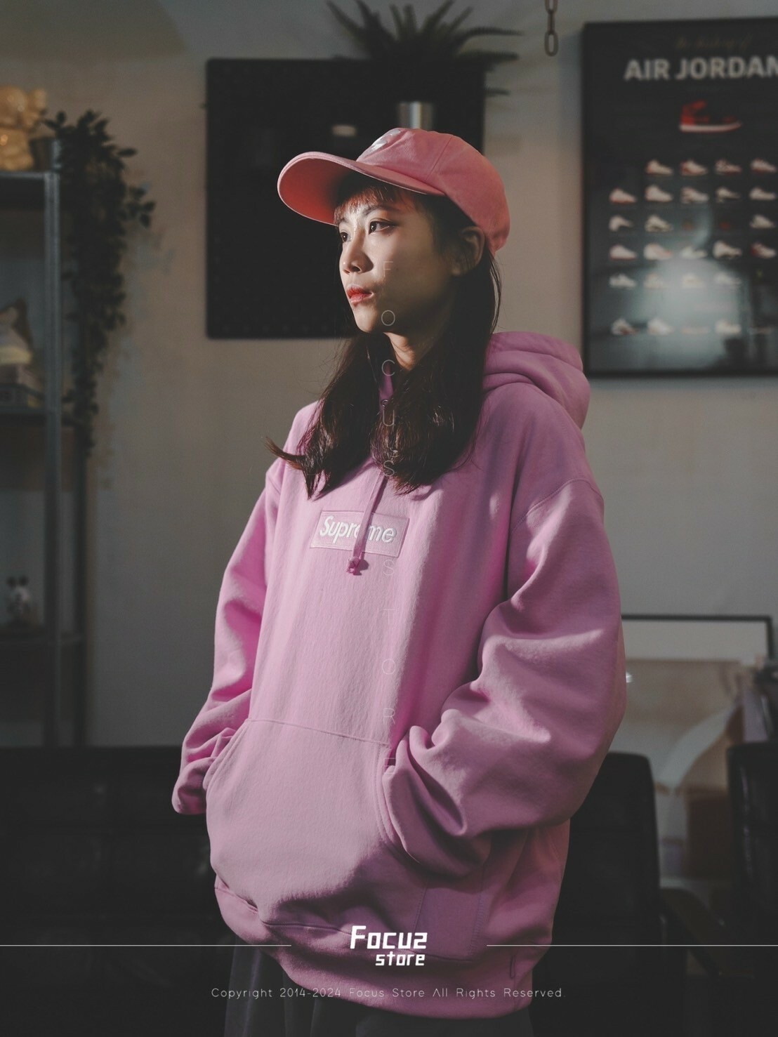  FW24 Week17 Box Logo Hooded Sweatshirt 