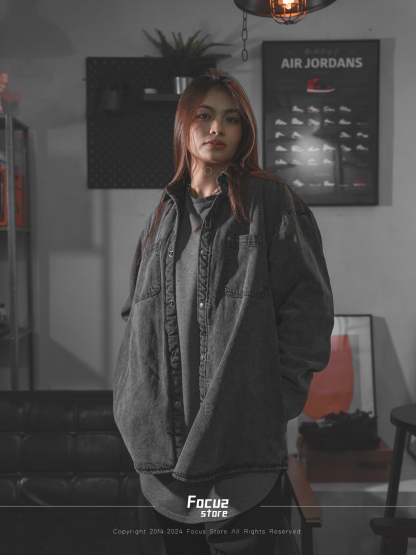  FW24 Week8 Faux Shearling Lined Work Shirt 