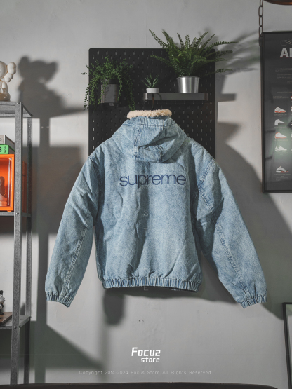  FW24 Week6 Faux Shearling Lined Bomber Jacket 