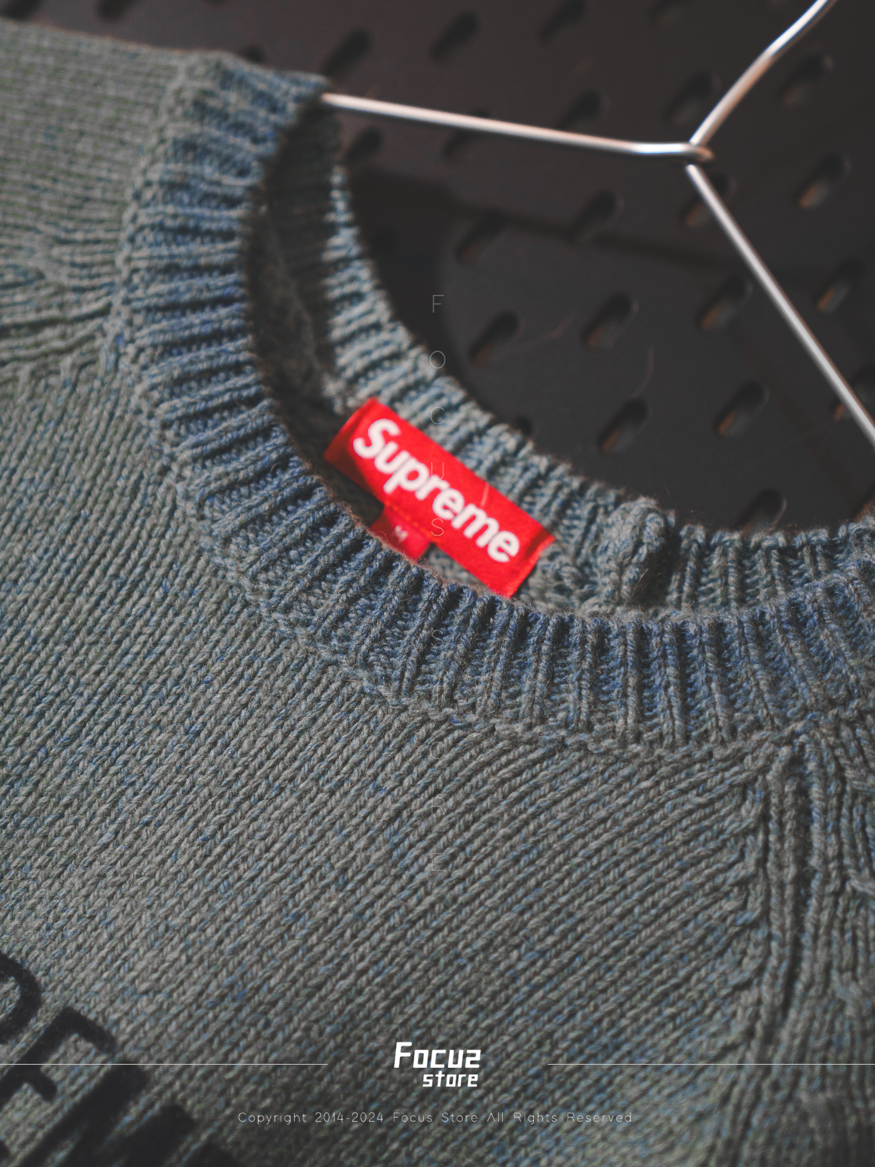  FW24 Week17 Flocked Logo Sweater 