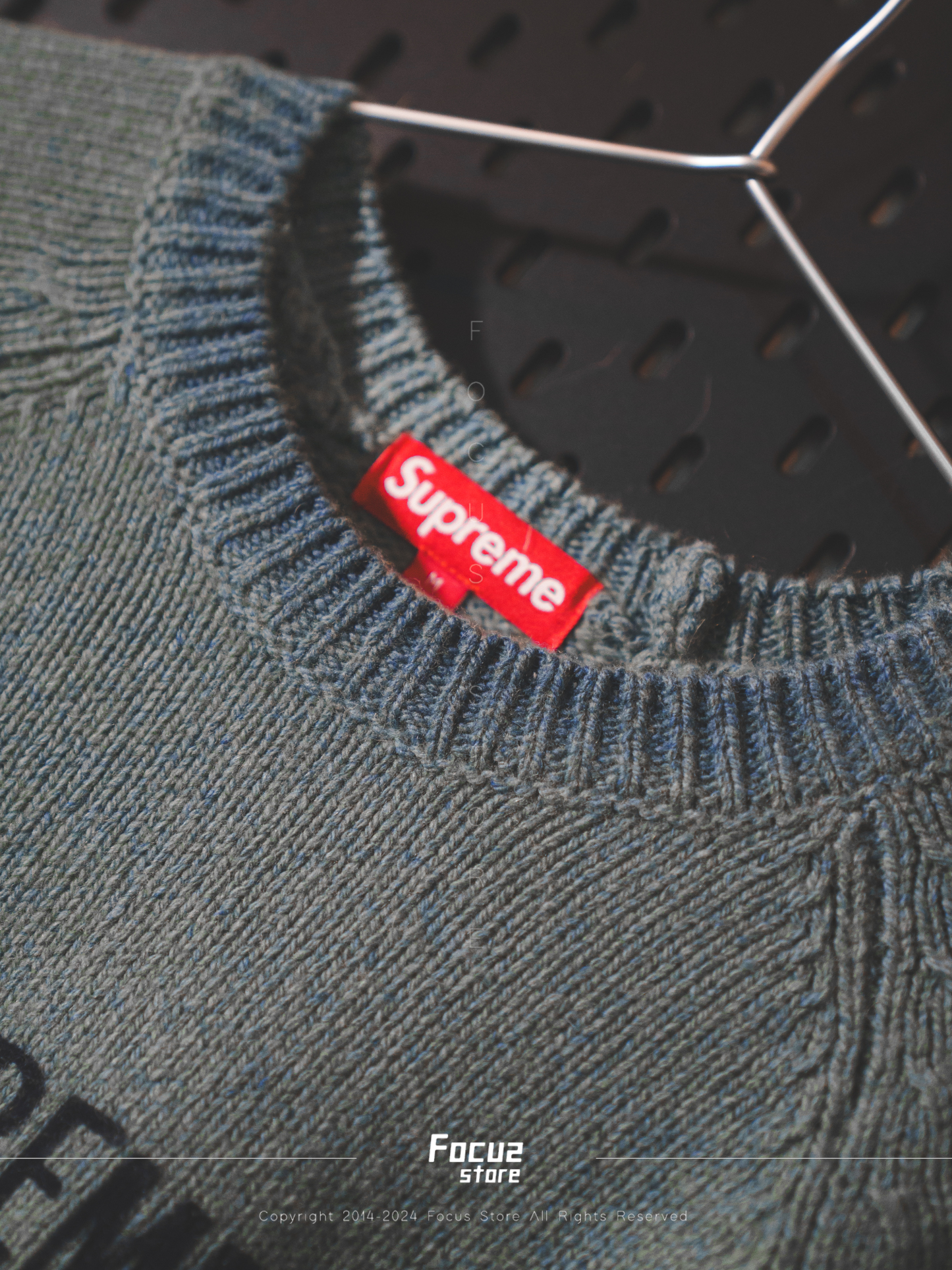  FW24 Week17 Flocked Logo Sweater 