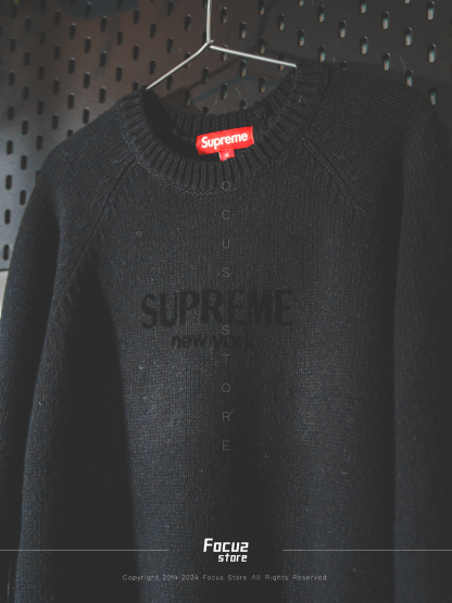  FW24 Week17 Flocked Logo Sweater 