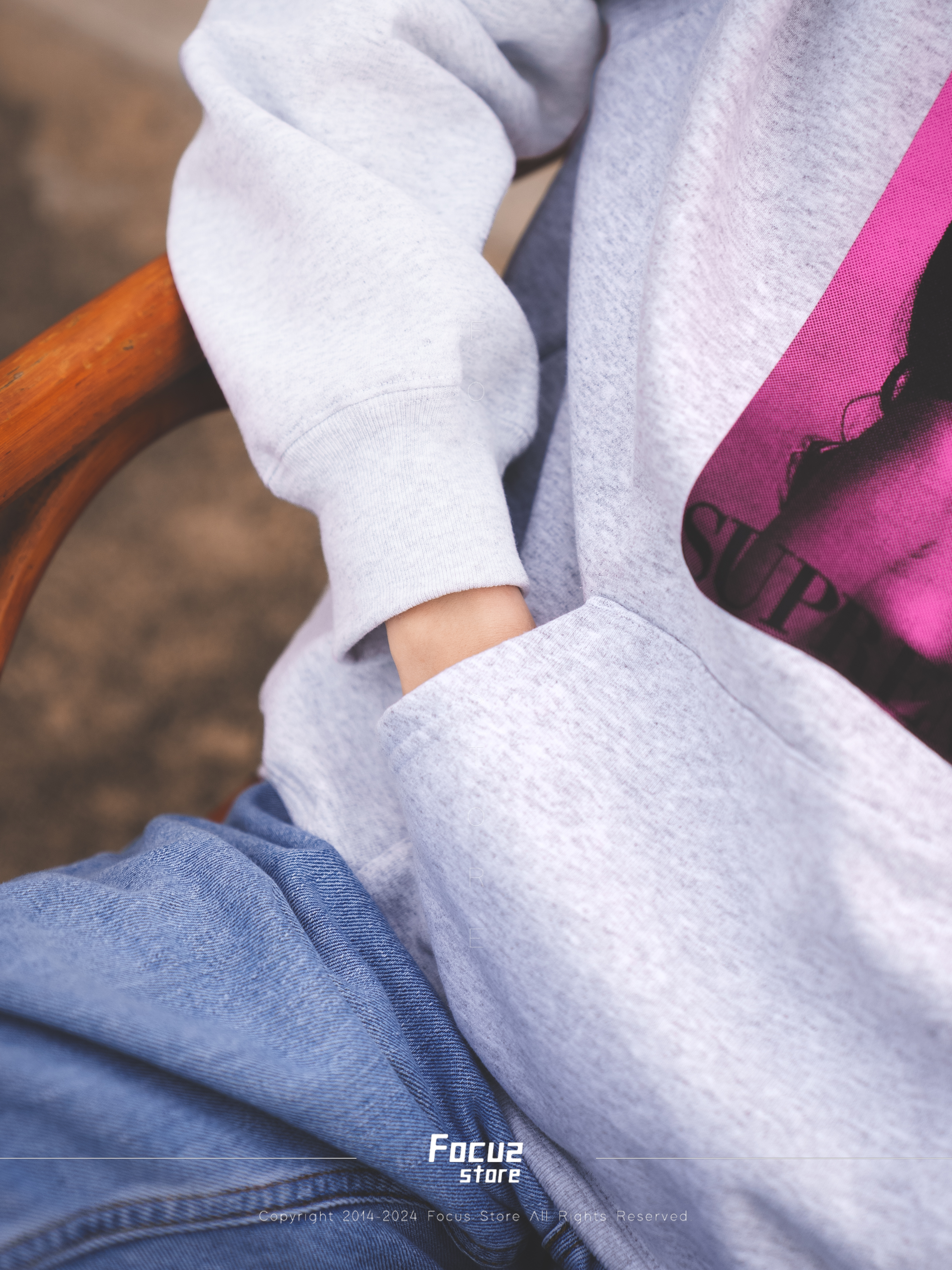  FW24 Week14 Kate Moss Hooded Sweatshirt 