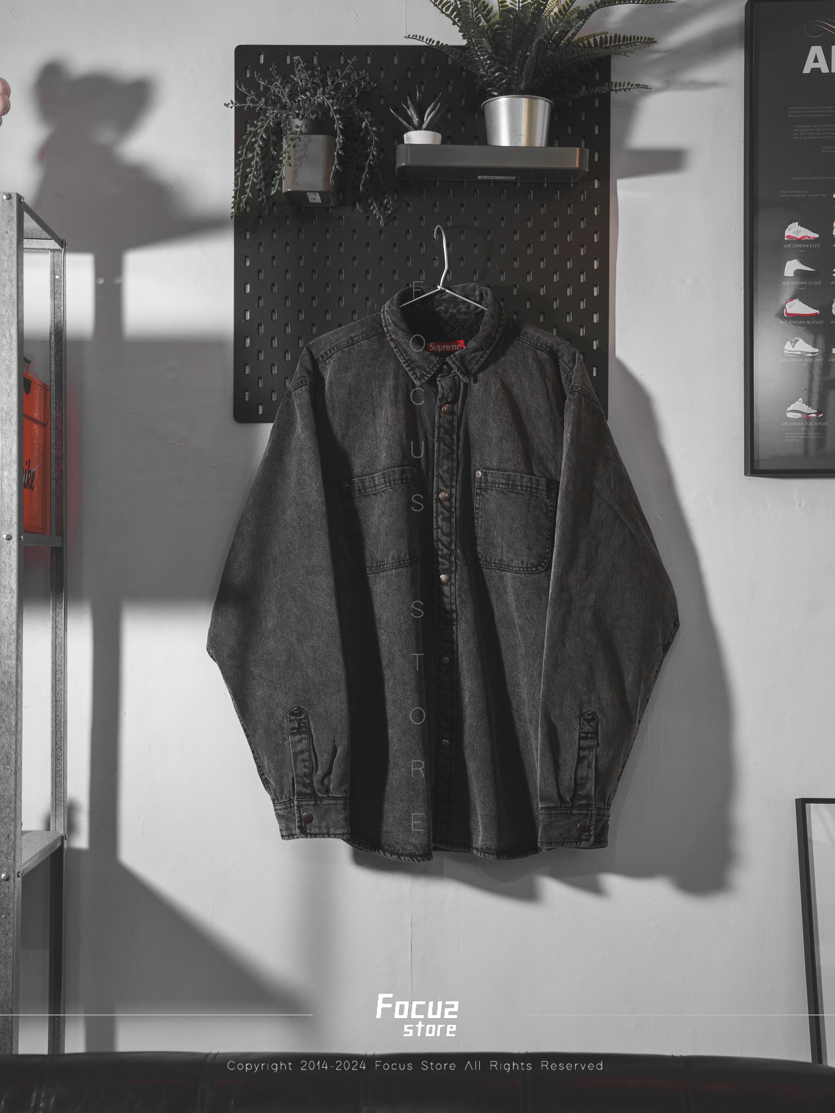  FW24 Week8 Faux Shearling Lined Work Shirt 