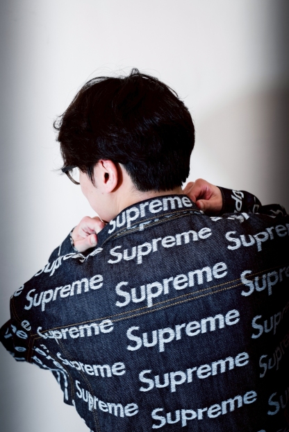  FW25 Week10 Jacquard Logos Denim Trucker Jacket 