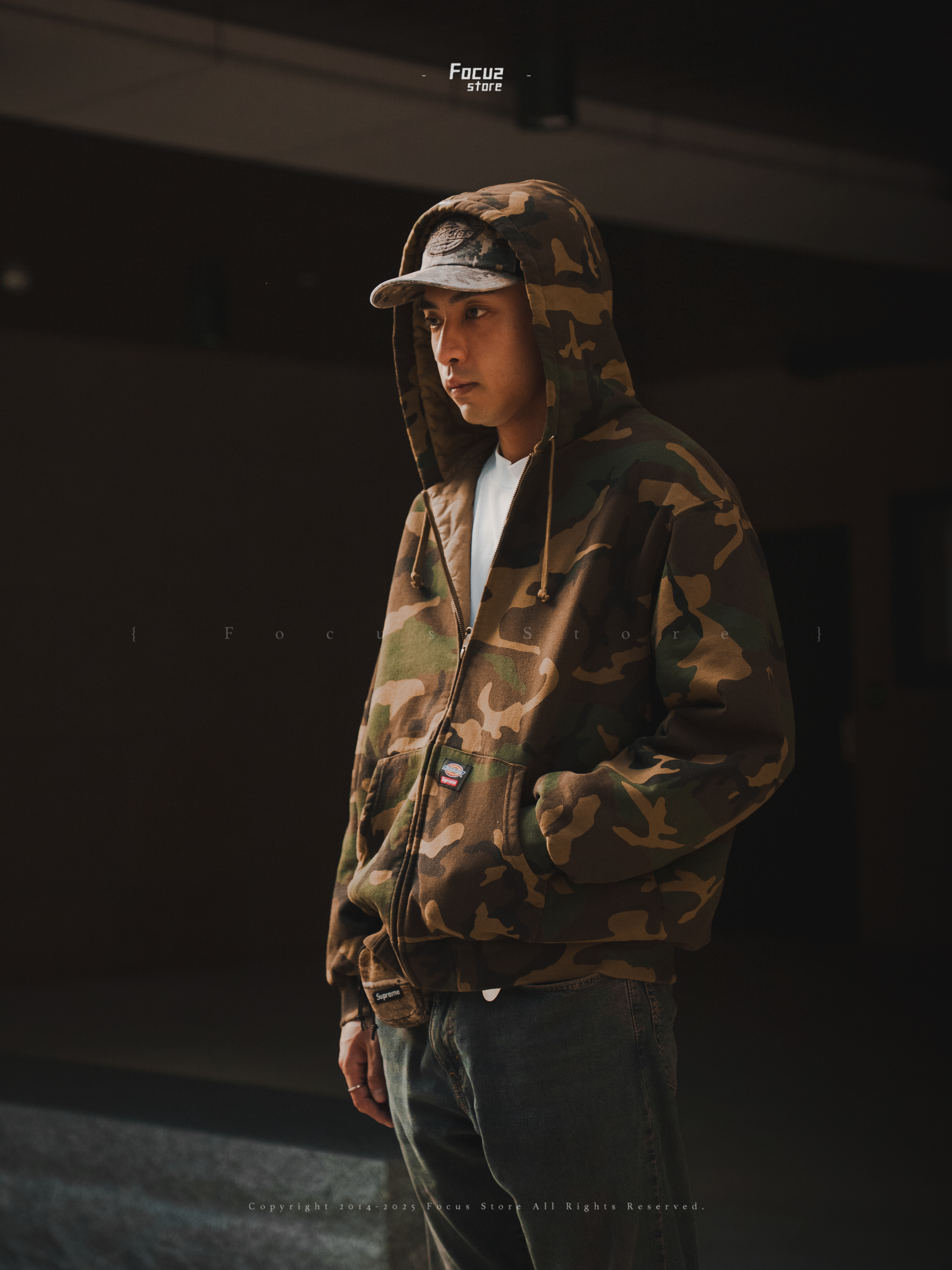  x Dickies FW25 Week 4 Quilted Lined Zip Up Hooded Sweatshirt