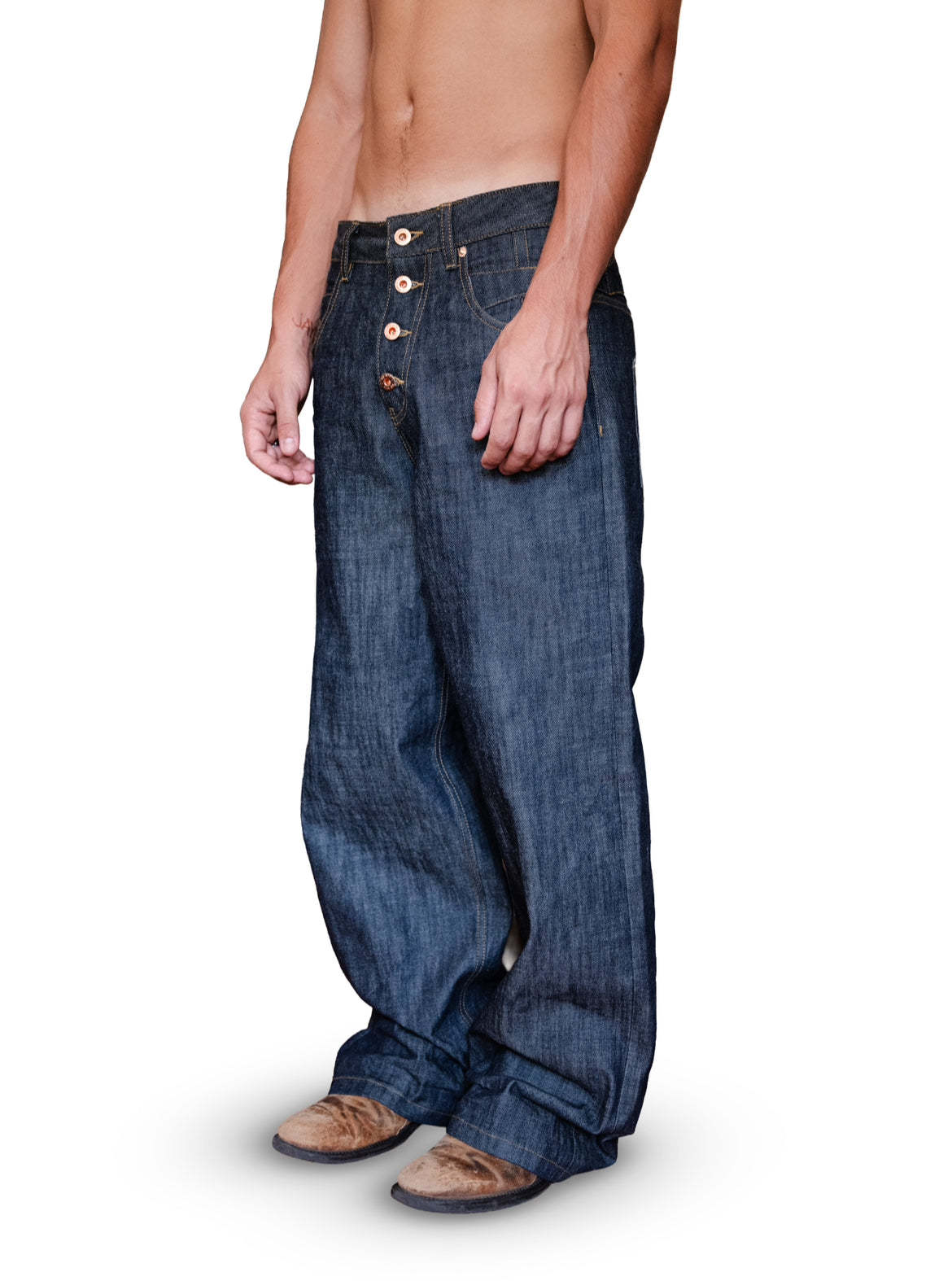RAW BAGGY JAPANESE SELVEDGE DENIM