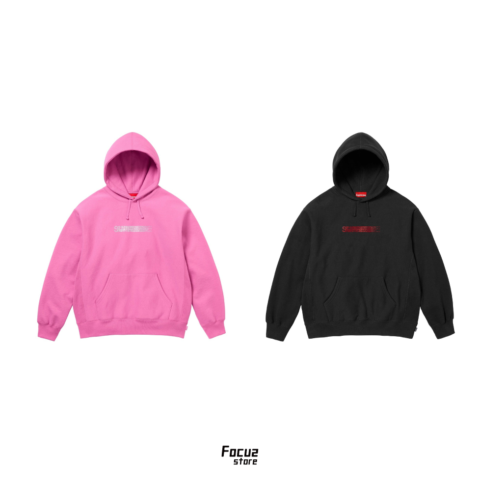  Swarovski x Motion Logo Hooded Sweatshirt 