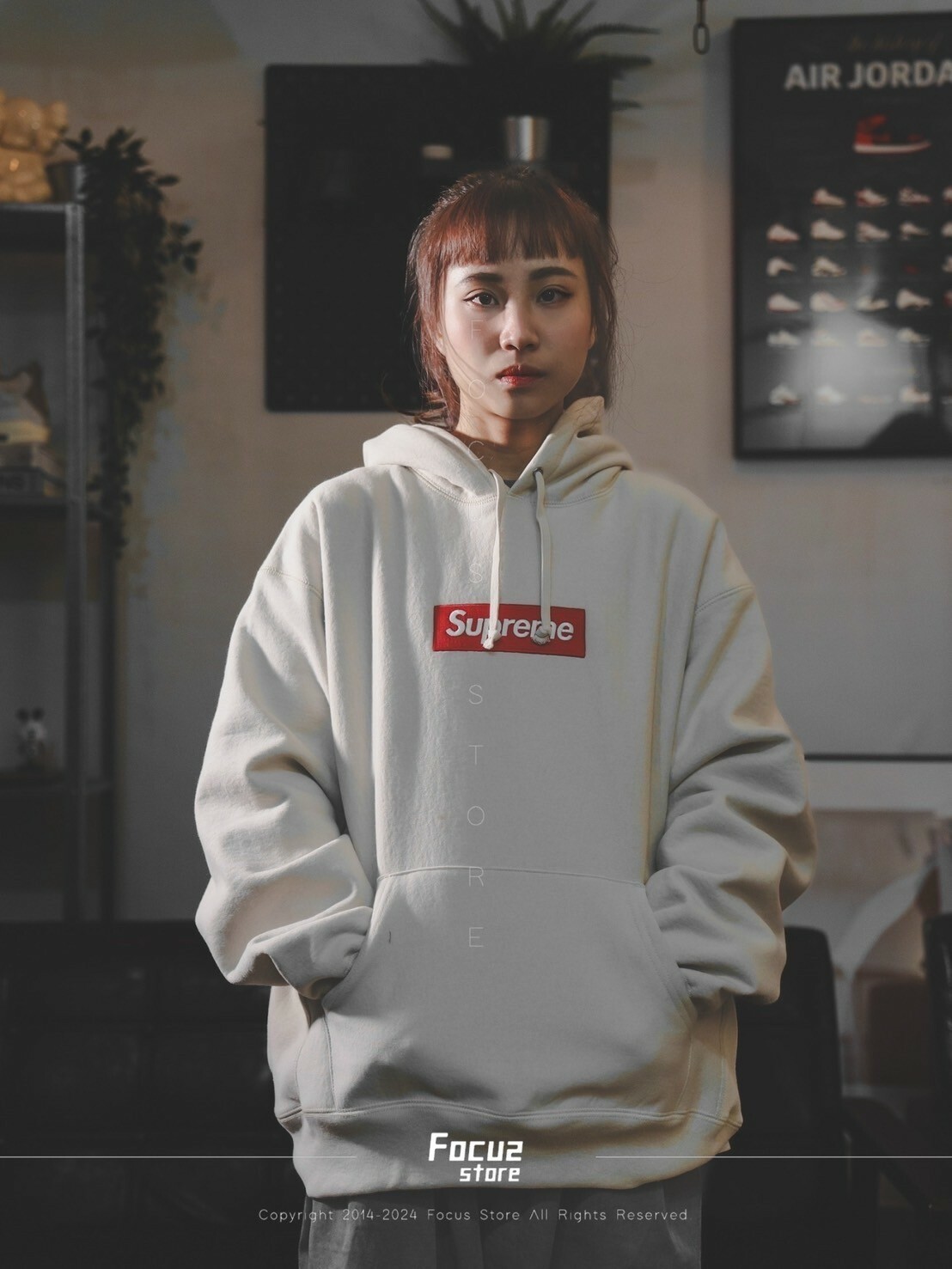  FW24 Week17 Box Logo Hooded Sweatshirt 