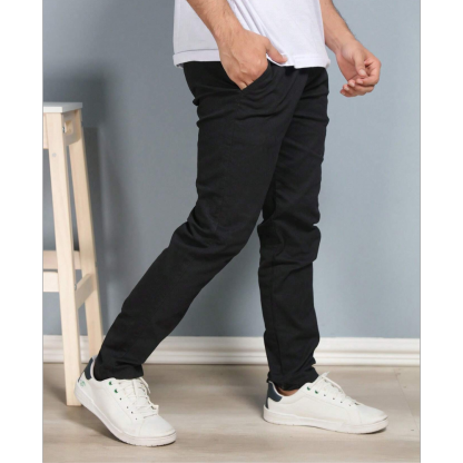 Calça Reta Masculina em Sarja [Kit 4 Unidades].