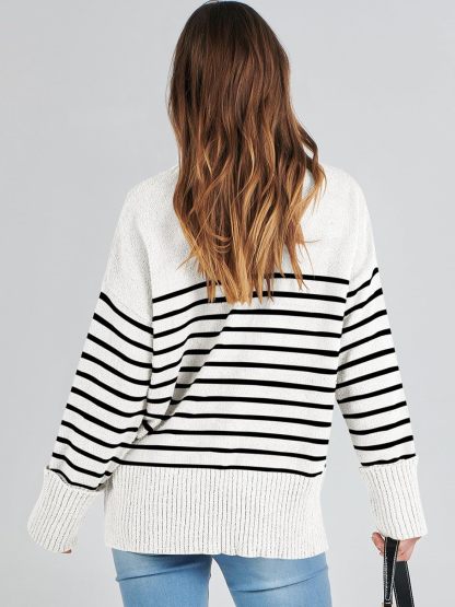 Women's Oversized Sweaters 2025 Long Sleeve Fuzzy Knit Casual Chunky Pullover Sweater Fall Outfits Clothes