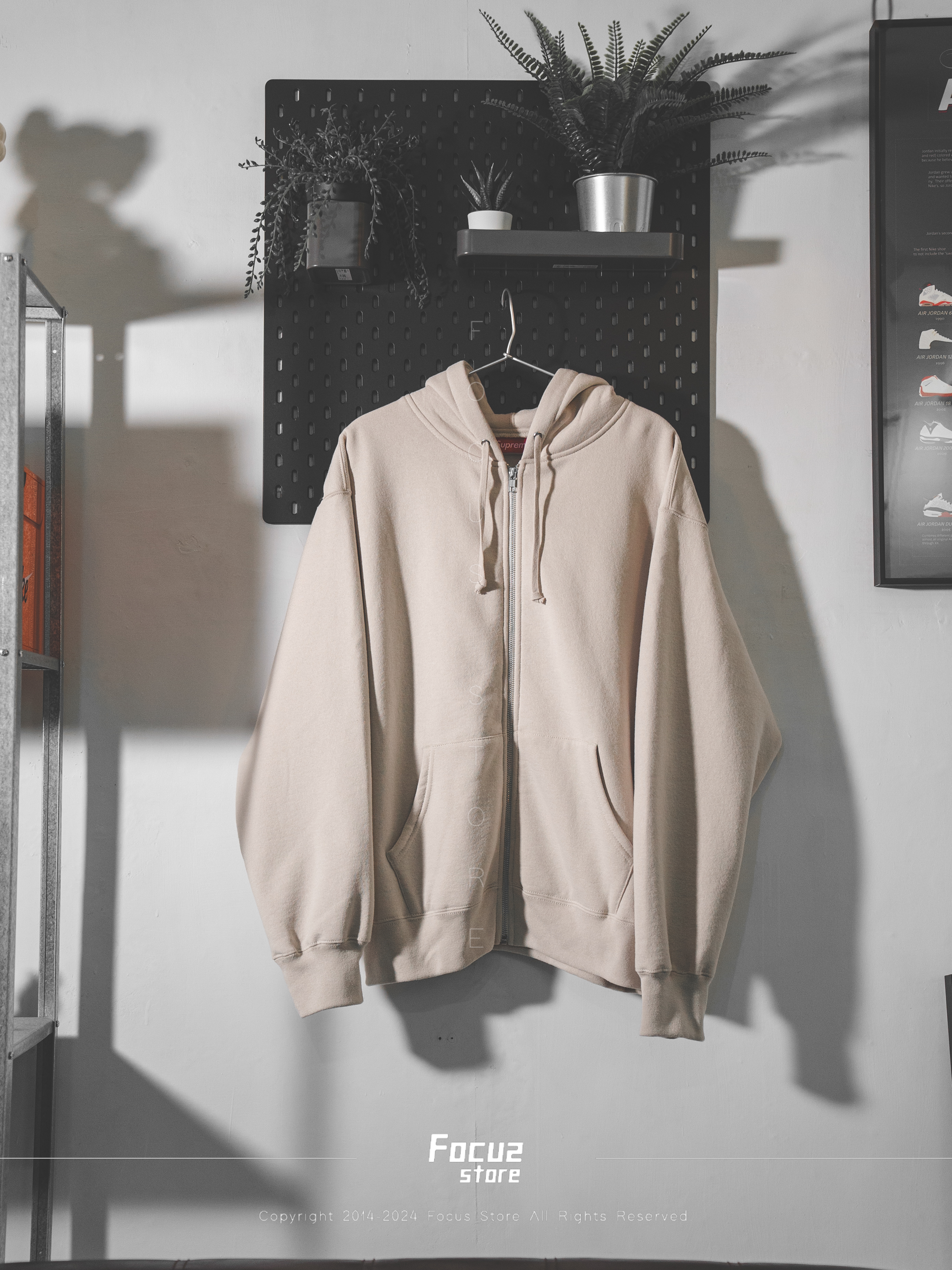  Thrasher x FW24 Week6 Zip Up Hooded Sweatshirt 