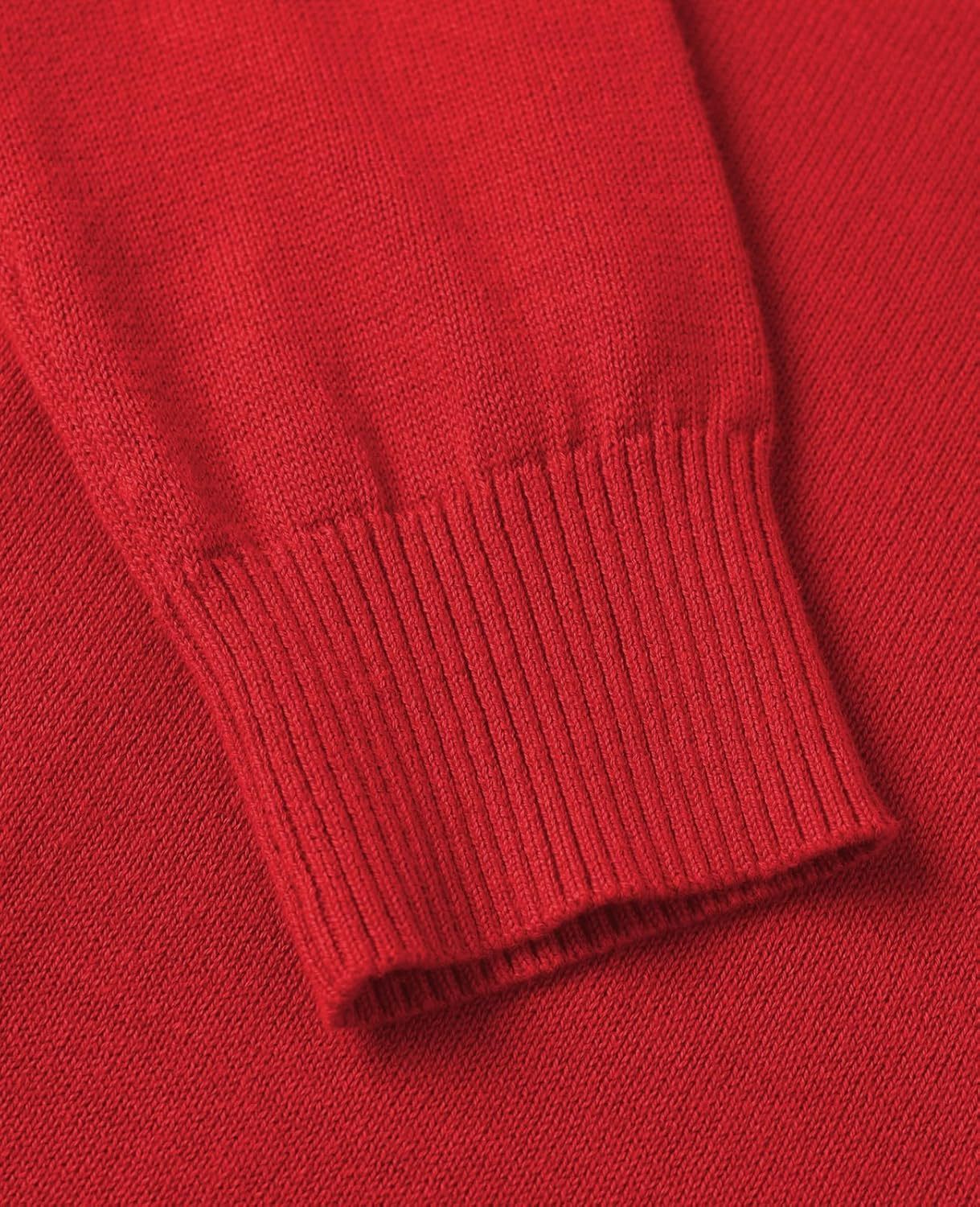 Women's Sweater 100% Cotton Long Sleeeve Pullover Sweater Soft Lightweight Knit Tops 