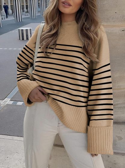 Women's Oversized Sweaters 2025 Long Sleeve Fuzzy Knit Casual Chunky Pullover Sweater Fall Outfits Clothes