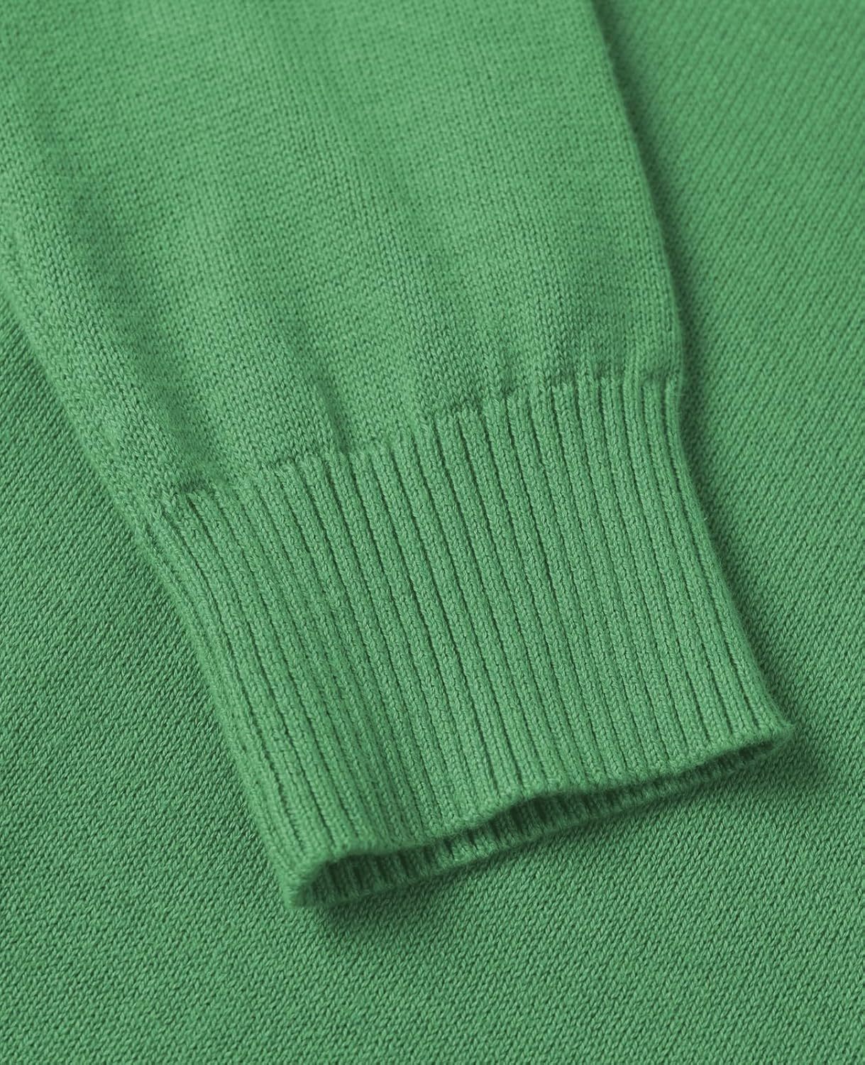 Women's Sweater 100% Cotton Long Sleeeve Pullover Sweater Soft Lightweight Knit Tops 