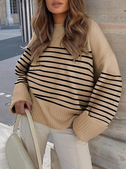 Women's Oversized Sweaters 2025 Long Sleeve Fuzzy Knit Casual Chunky Pullover Sweater Fall Outfits Clothes